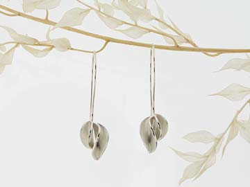 nicola bannerman Spiral hook earrings