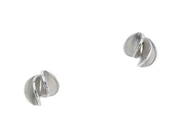 nicola bannerman Small Spiral stud earrings